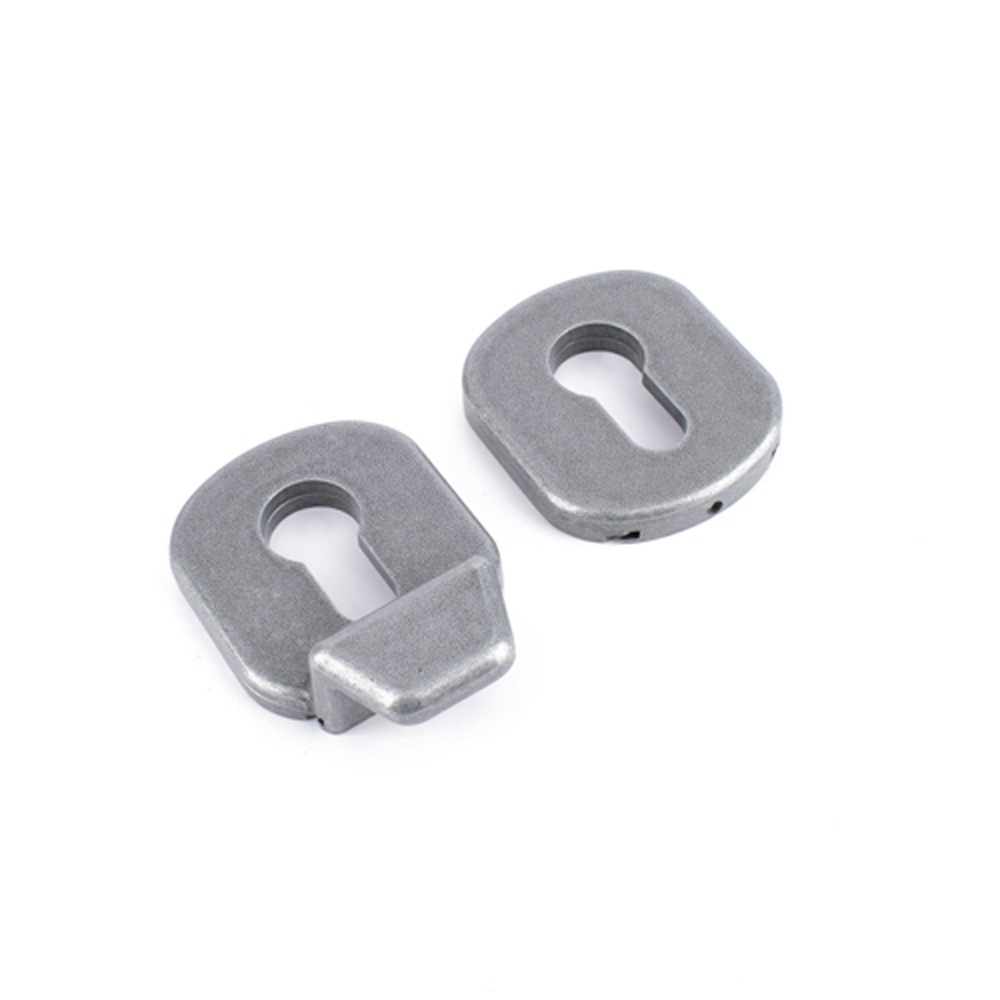 Devoran Euro Pull Escutcheon - Pewter